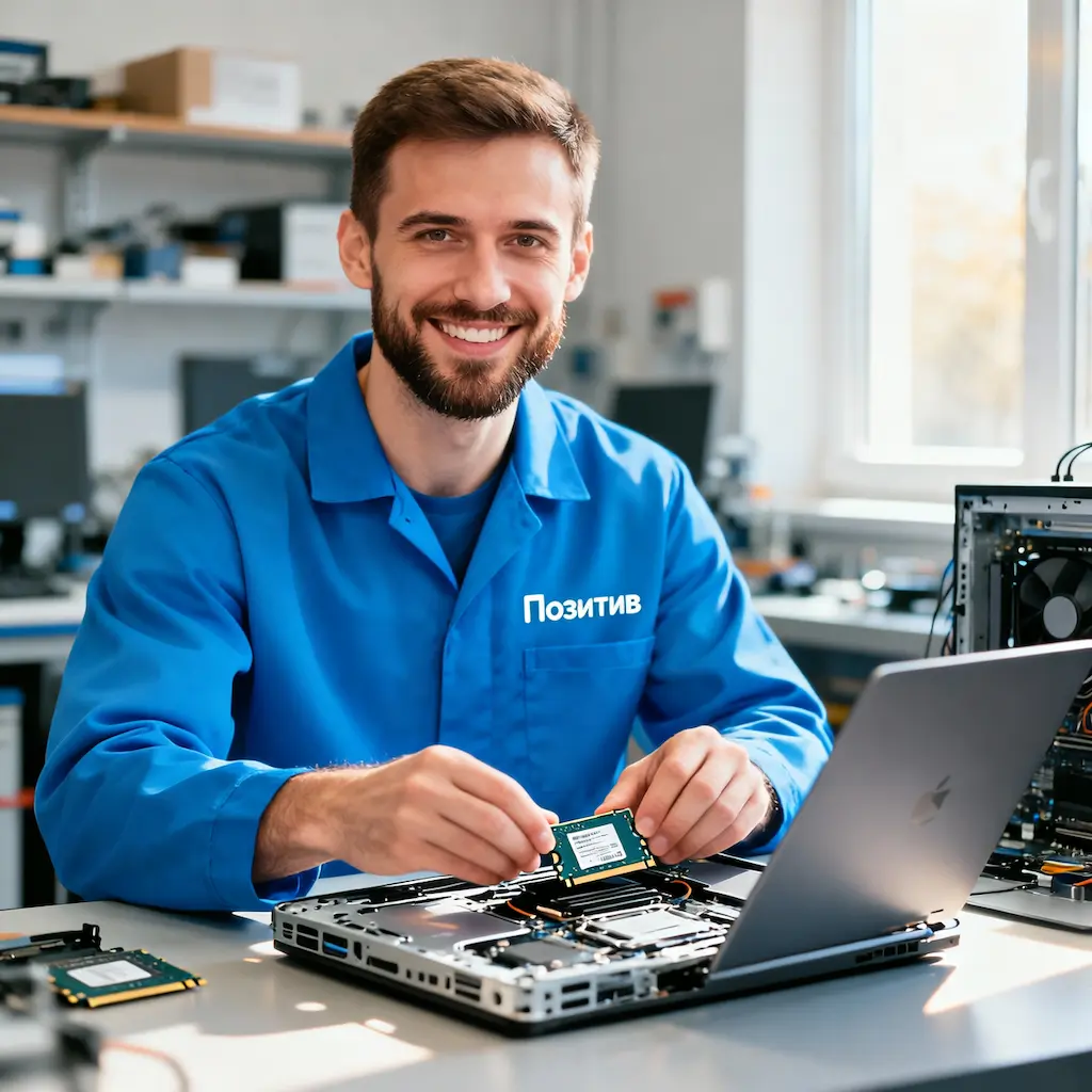 заменить HDD на SSD на ноутбуке в Калуге