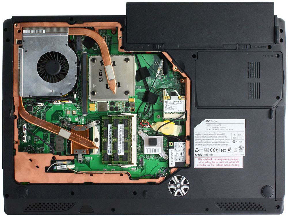 Замена или ремонт видеочипа ноутбука MSI в Калуге