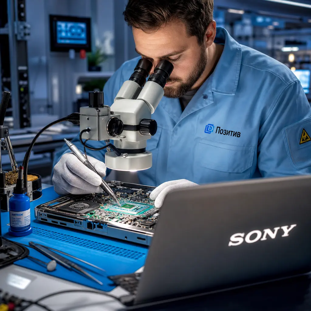 Замена видеокарты ноутбука Sony в Калуге