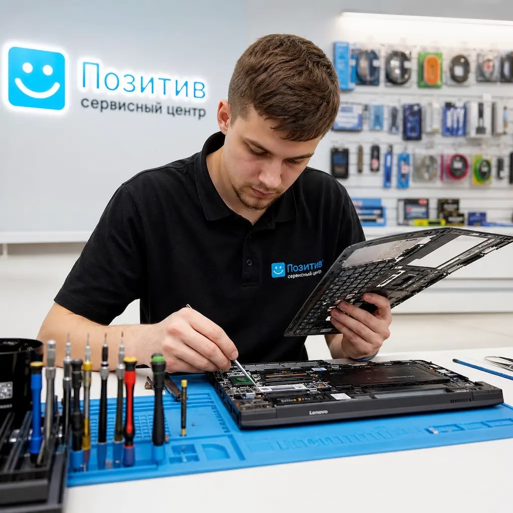заменить клавиатуру на ноутбуке Lenovo в Калуге