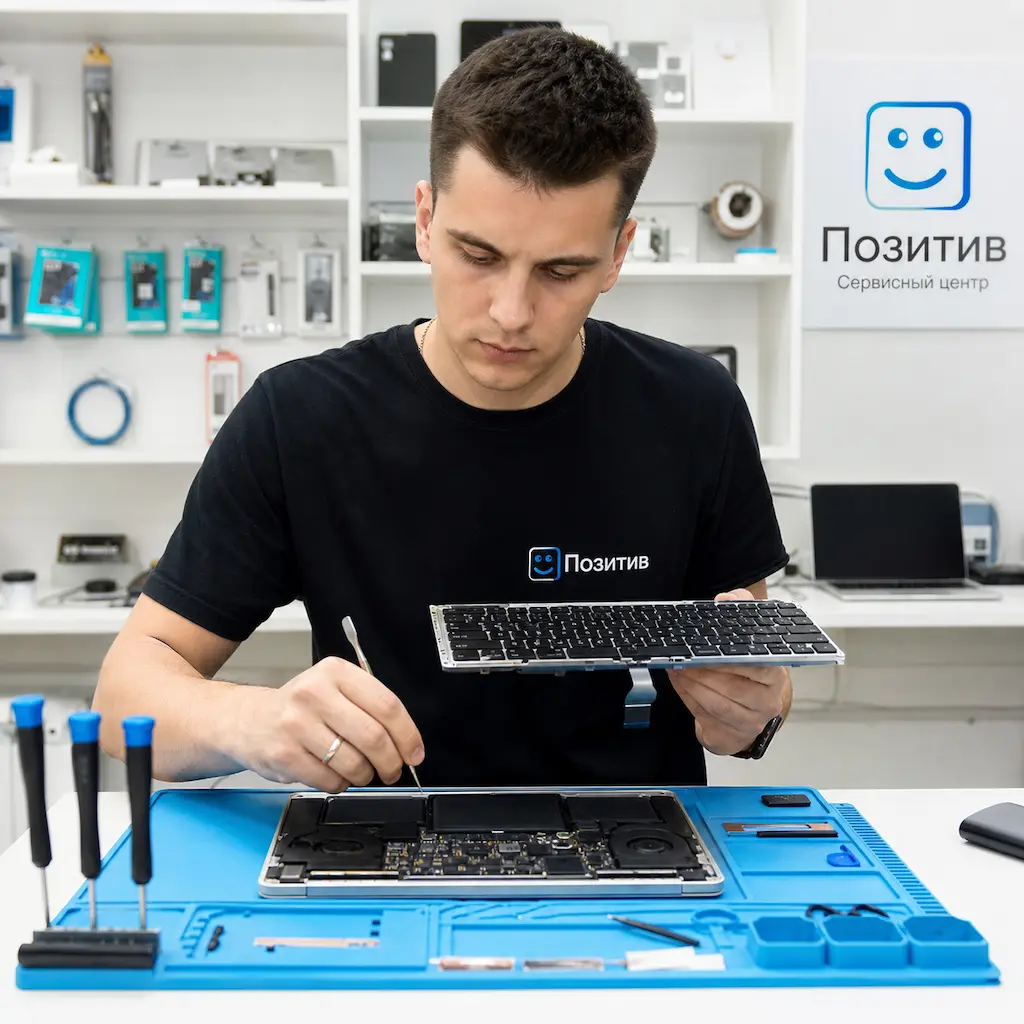 заменить клавиатуру на Apple Macbook в Калуге