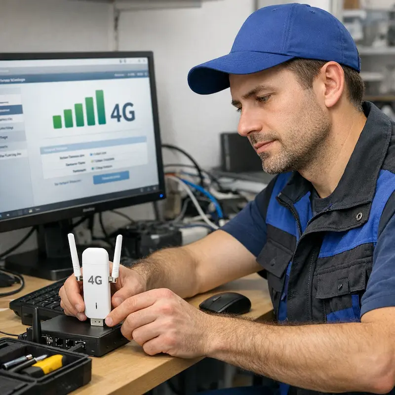 Настройка LTE модема в Калуге