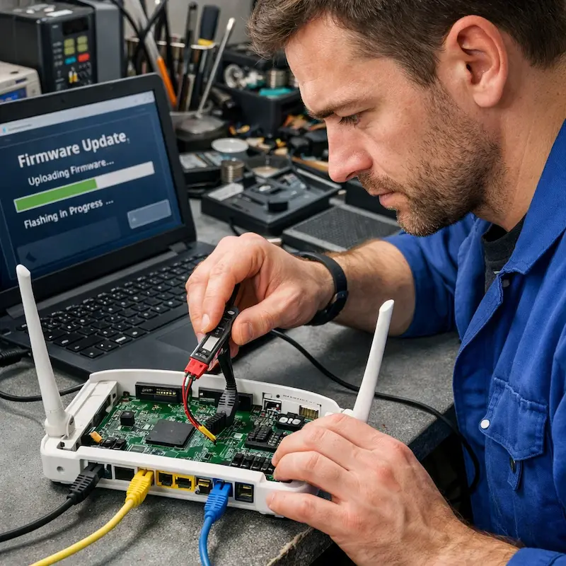 Обновление прошивки роутера в Калуге