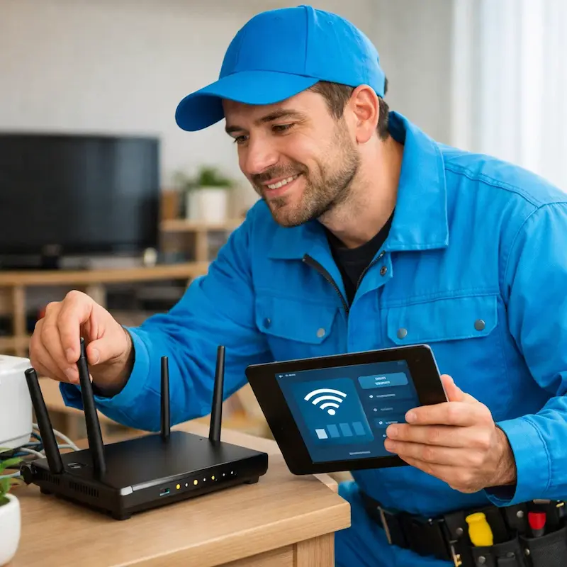 Настройка Wi-Fi для квартиры, дома и офиса в Калуге