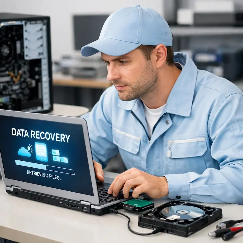 Восстановление данных и файлов в Калуге