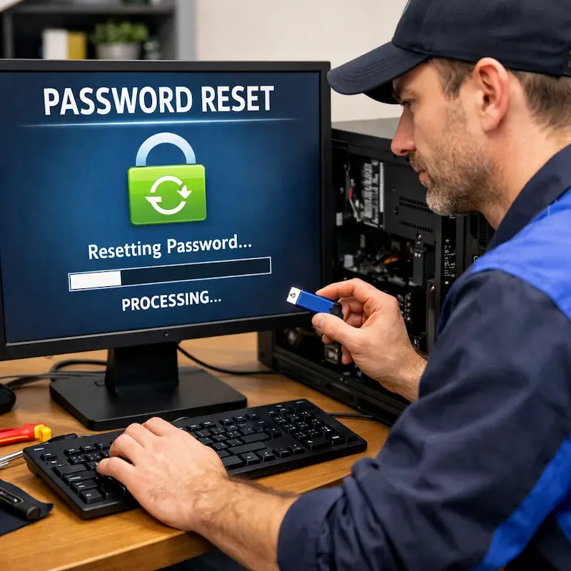 Удаление пароля на компьютере в Калуге