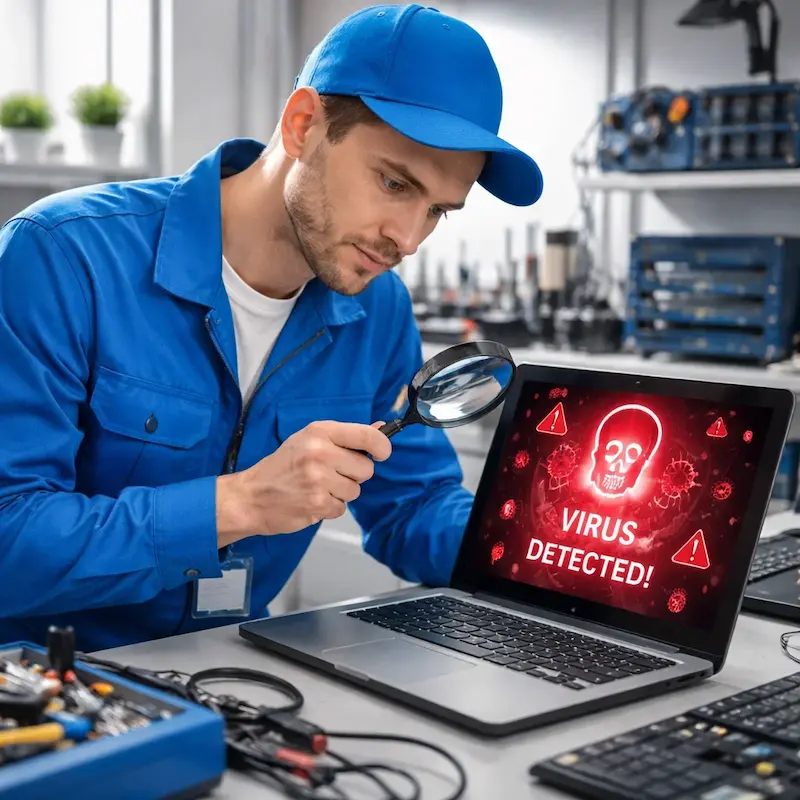 Поиск компьютерных вирусов в Калуге