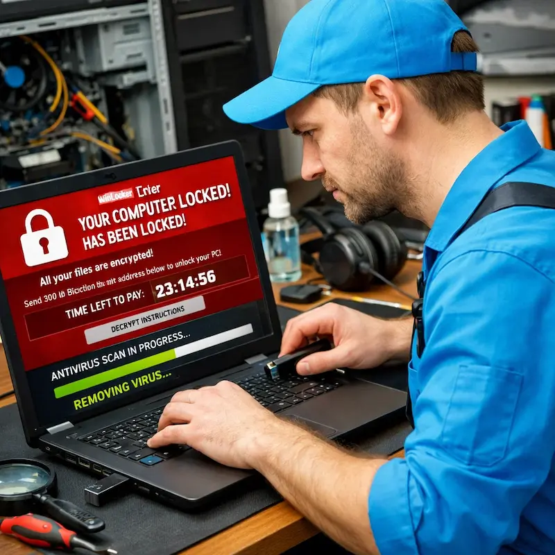 Удалить винлокер в Калуге